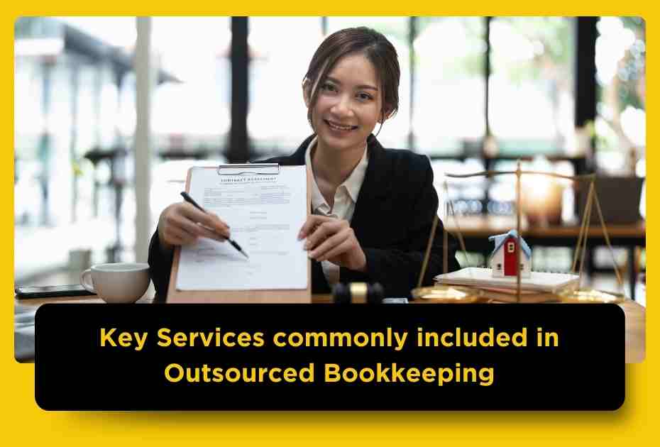 Services included in outsourced bookkeeping