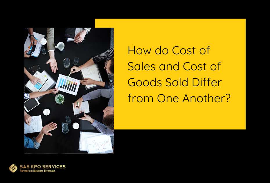 How do cost of sales and cost of goods sold differ from one another?